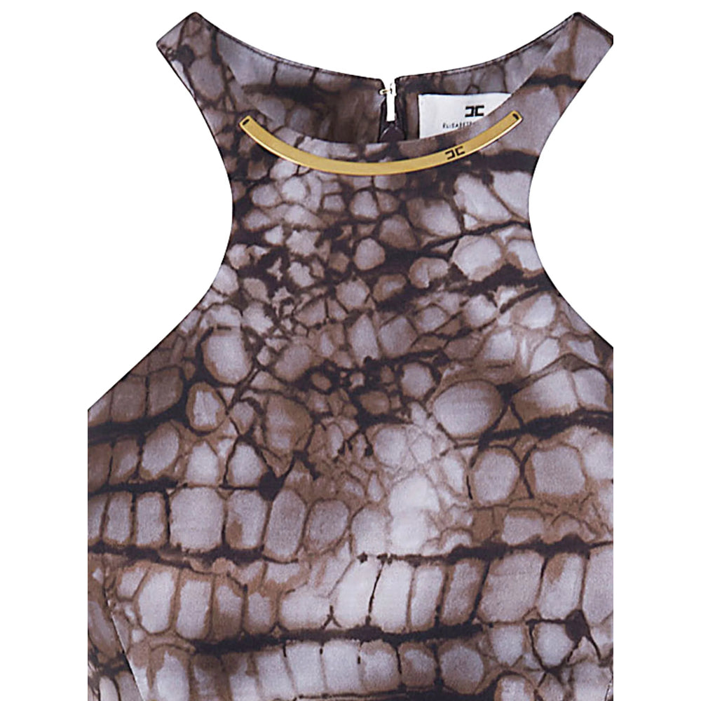 Elisabetta Franchi Dresses - Brown, Neutral | f98e849b606bf13463fd90af01523efefbe066f1