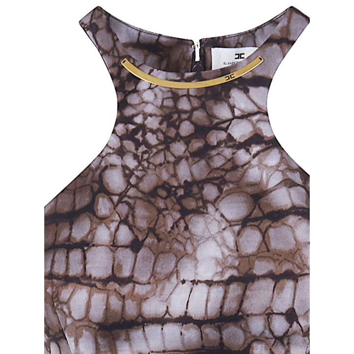 Elisabetta Franchi Dresses - Brown, Neutral | f98e849b606bf13463fd90af01523efefbe066f1