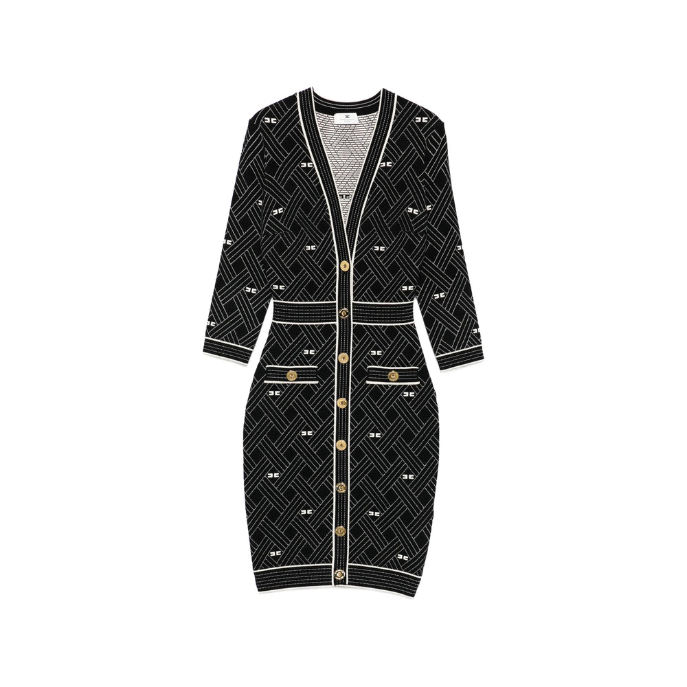 Elisabetta Franchi Dresses - Black, White | 0a748441e579fbc925b3e53c6adc0c132ec3a8a1