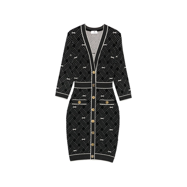 Elisabetta Franchi Dresses - Black, White | 0a748441e579fbc925b3e53c6adc0c132ec3a8a1