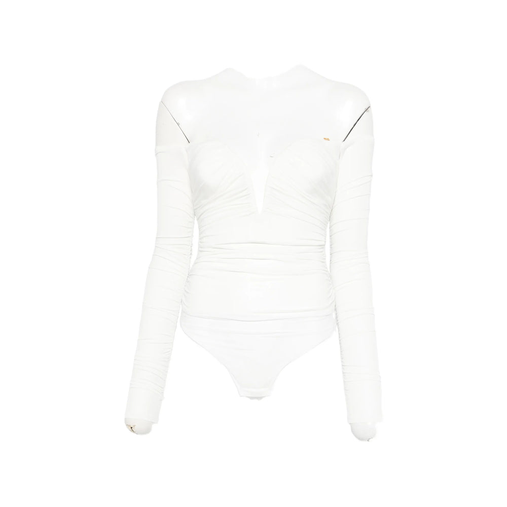 Elisabetta Franchi Bodysuits - White | c23185ae11da91a9324d8c08beba321066e1d728