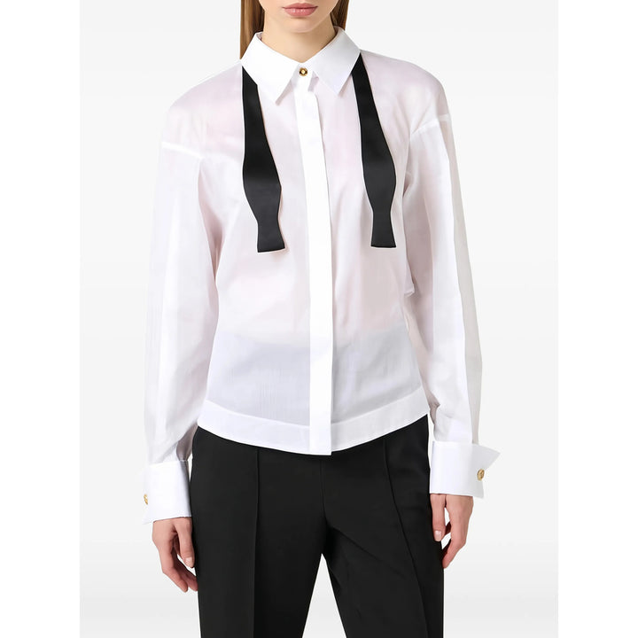 Elisabetta Franchi Shirts - White | 6c85898348fa7ca471f3caef41cca7a1ce06cc1b