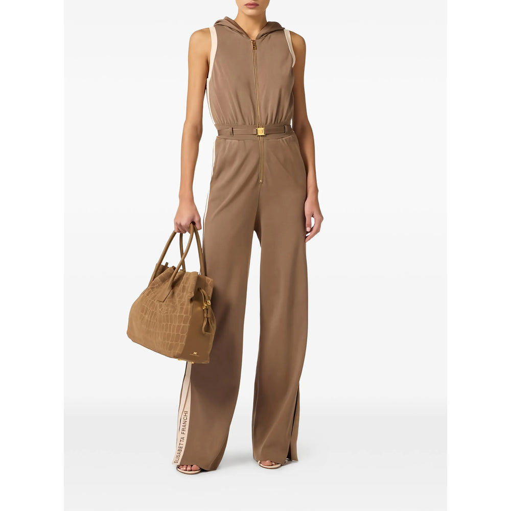 Elisabetta Franchi Jumpsuits - Brown | 13632caffe10f9b8bd91041ff8abe64f516256cb