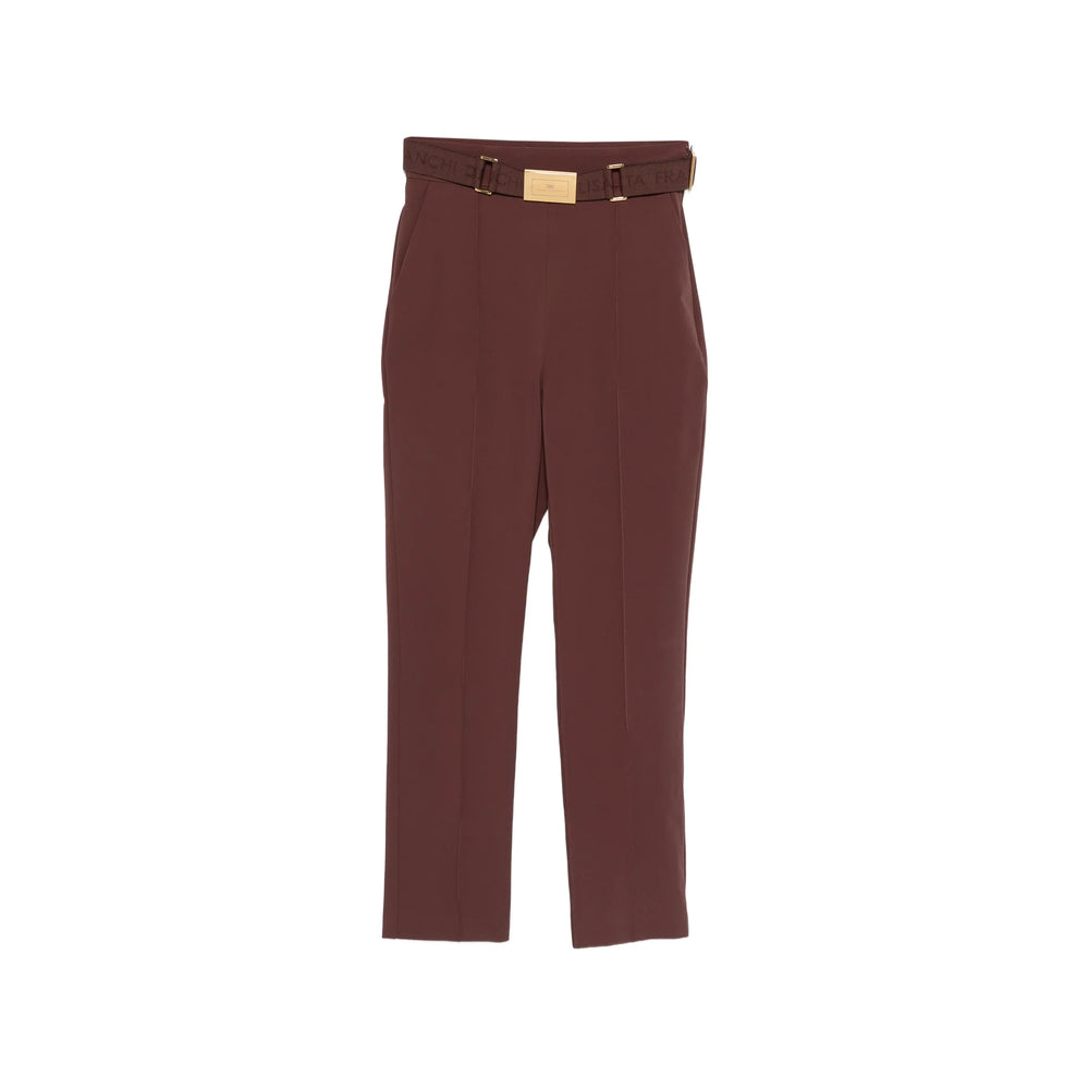 Elisabetta Franchi Pants - Brown | a39c4b4084ff0543bc034a27c672950c4d29ae5d