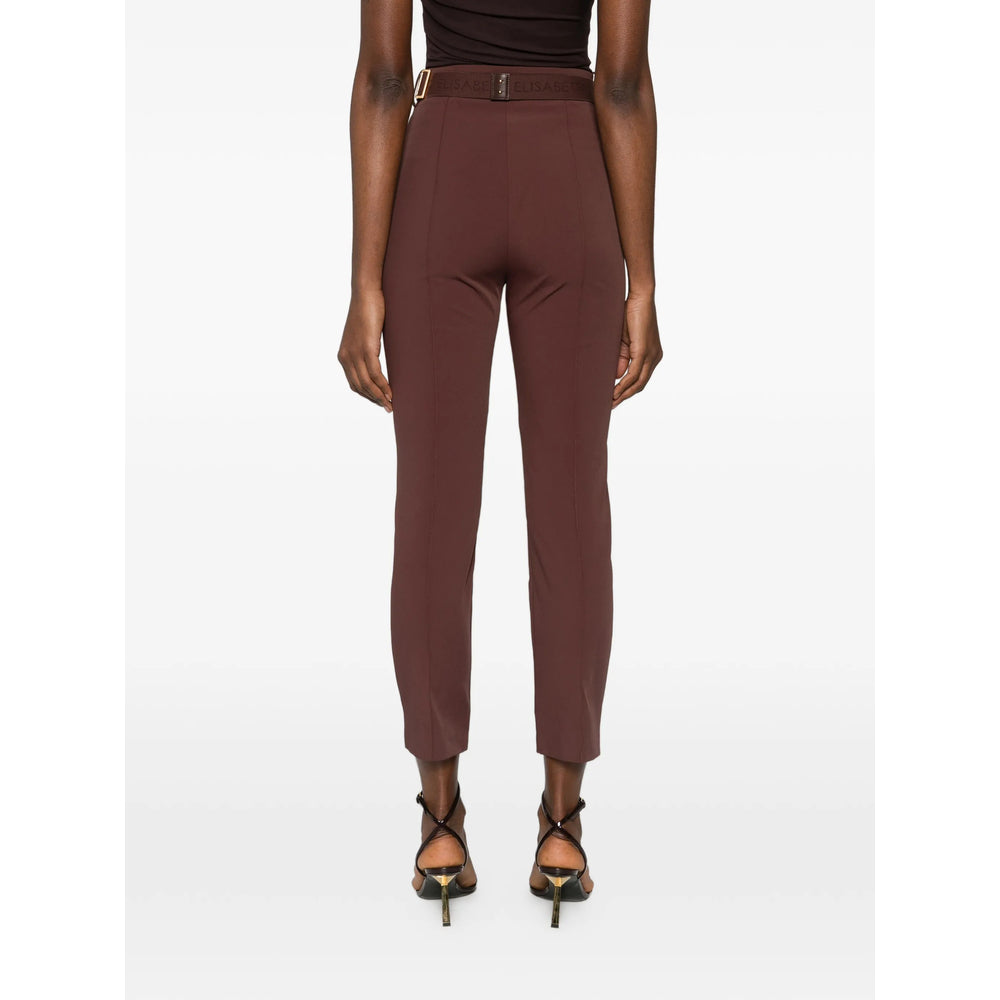 Elisabetta Franchi Pants - Brown | a8ff4fa98acaa7e9373b89fed0584f26752cf93a
