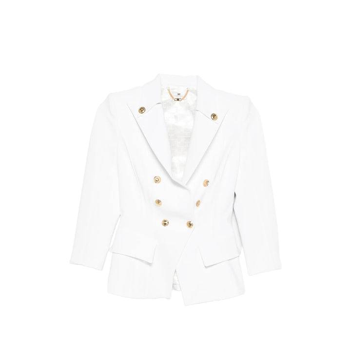Elisabetta Franchi Jackets - White | 7ad5fdb6ac3f956b9fcb0617ec78ba3d7026f760