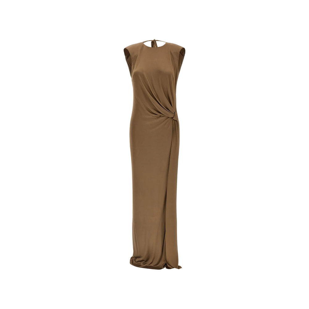 Elisabetta Franchi Dresses - Brown | d25262d0276cbe0bbc355b3b123395363a8076ff