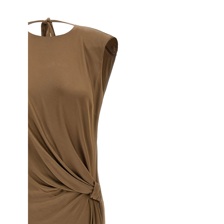 Elisabetta Franchi Dresses - Brown | d1cf6bcd60fb19527feb691aab76cec23fb56c28