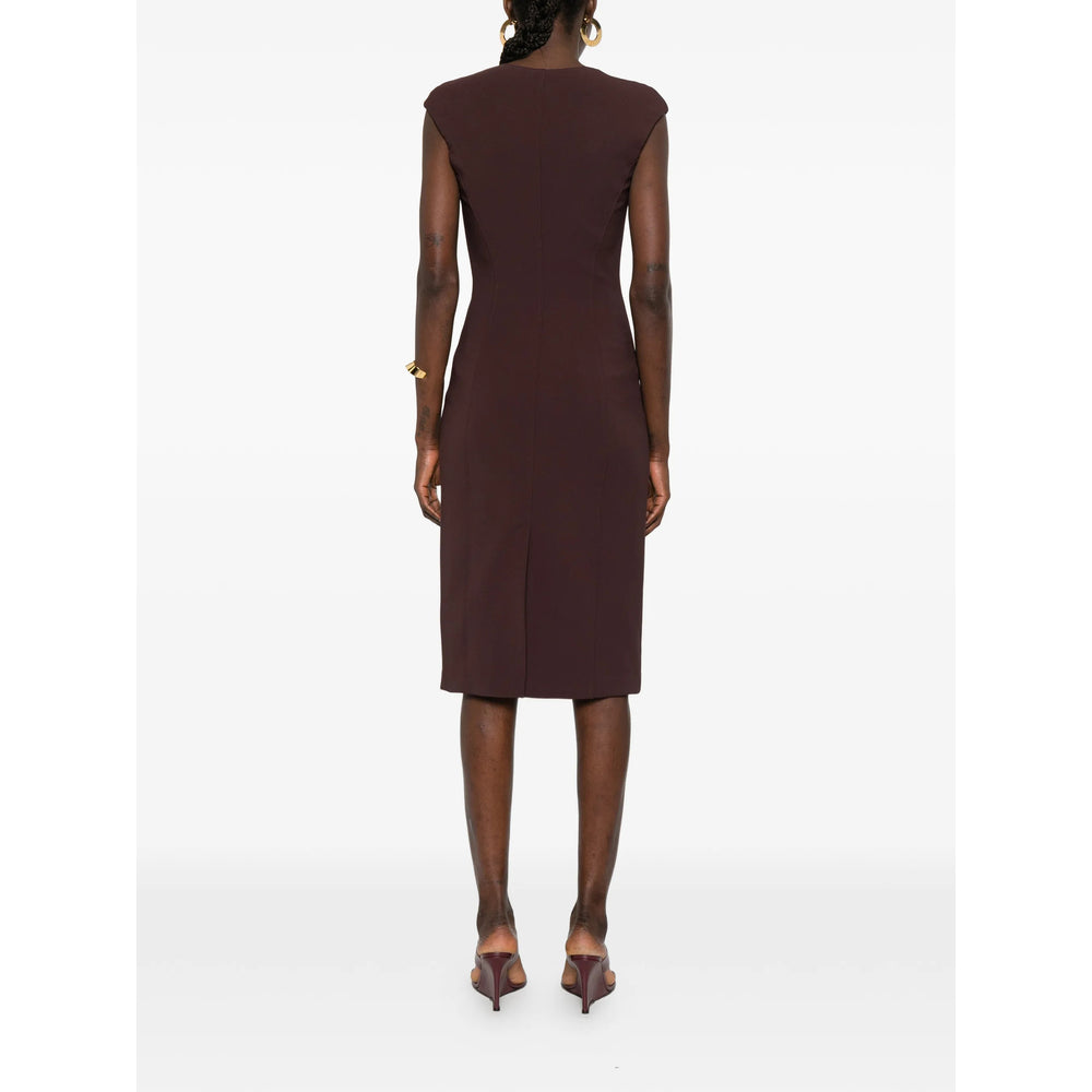 Elisabetta Franchi Dresses - Brown | 7499364453c22c71afdbecc30795c4de245afe69