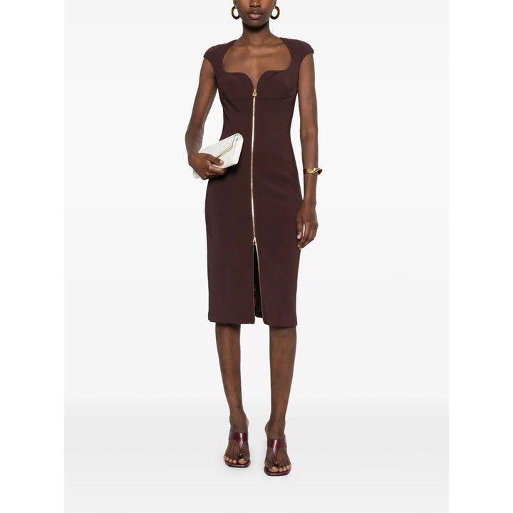 Elisabetta Franchi Dresses - Brown | 4d680030c91e33e086b767c74474b028c4924ab3