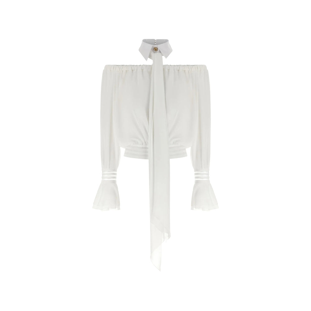 Elisabetta Franchi Shirts - White | c8ca34be2205ee294137b8d291bdb48068783f93
