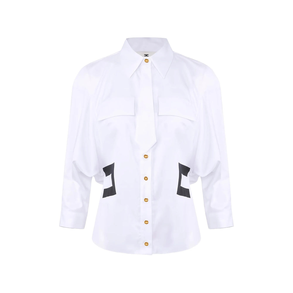 Elisabetta Franchi Shirts - White | 8c006099963cb2253f6c9ebf49511e1967132348