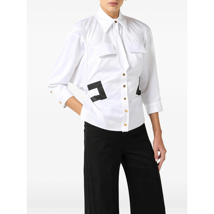 Elisabetta Franchi Shirts - White | 770a8b12abd148276c09b1ef1f2e3365d4ec2b60