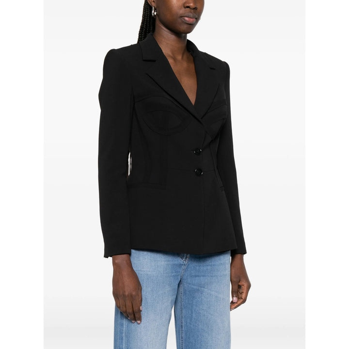 Elisabetta Franchi Jackets - Black | 185178813d6d064cad6f6ec31679434b9708310d