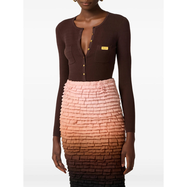 Elisabetta Franchi Sweaters - Brown | a93dbde5fd29831eed27822d677e27412364876d