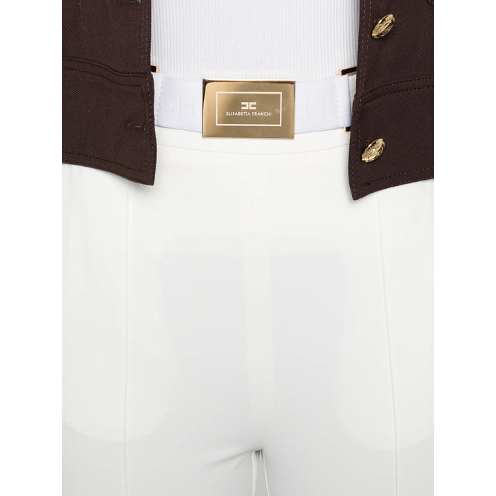 Elisabetta Franchi Pants - White | ab7d8d4ba8ba02af83475763b1eba6052cd80ff5