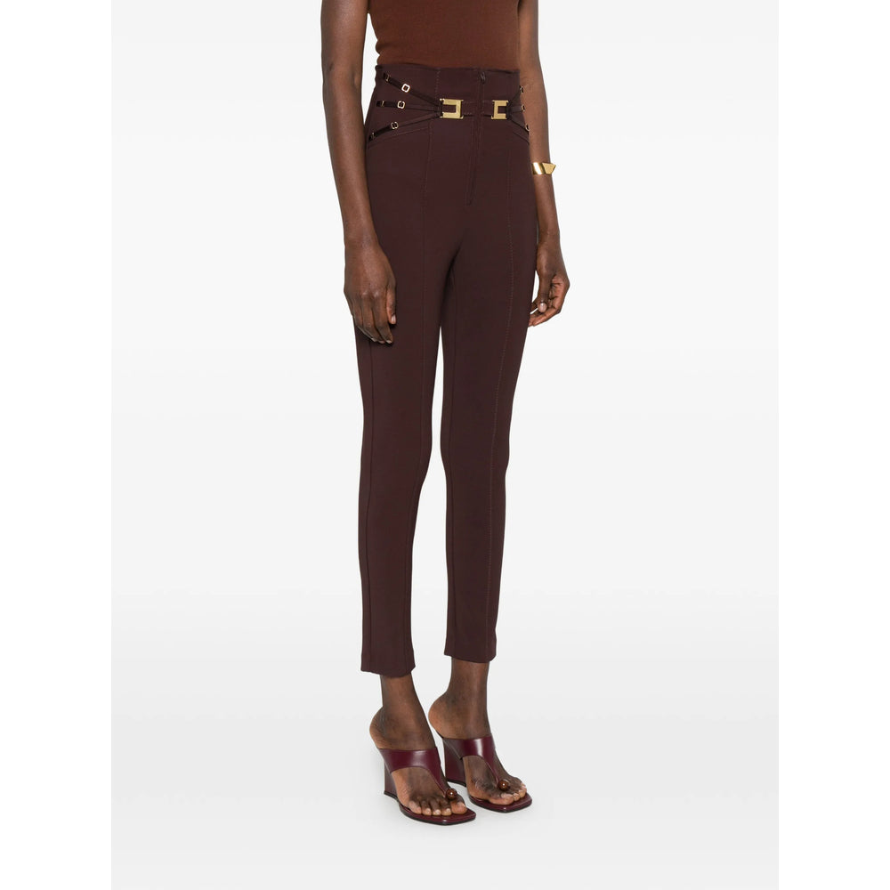 Elisabetta Franchi Pants - Brown | 57d0817bdb199d9e3610a0b66f0b416622d607e6