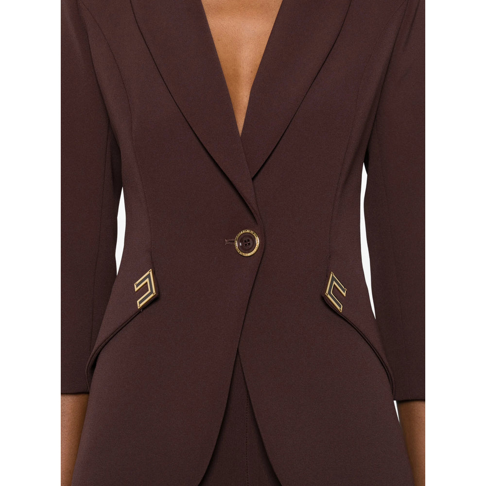 Elisabetta Franchi Jackets - Brown | 91ab97f2060b1fb22861b4f298288937b9c5dfe7