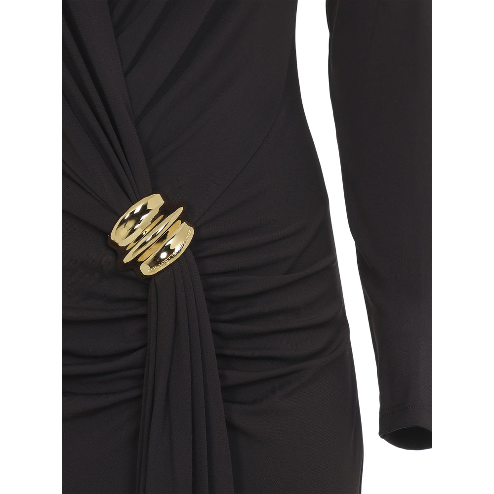 Elisabetta Franchi Dresses - Brown | 370b0e1b639233563827bb01066921e5f7903972