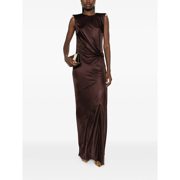 Elisabetta Franchi Dresses - Brown | 70ab2b24acce1a031645ede25a6860a2ab9b01ff