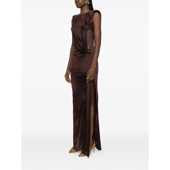 Elisabetta Franchi Dresses - Brown | 287235c34e56d330f736ea9bff5164a7070c936e