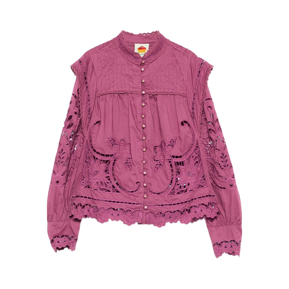 Farm Rio Shirts - Purple | df074ab7691969e691ba4b2e95db3a2c0a29bb7a