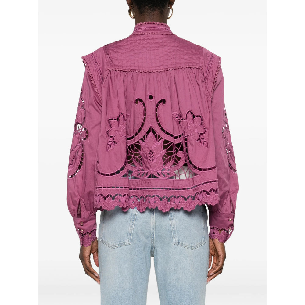 Farm Rio Shirts - Purple | d027f974ee0ac22d608a16c1dac620aab58ef81a