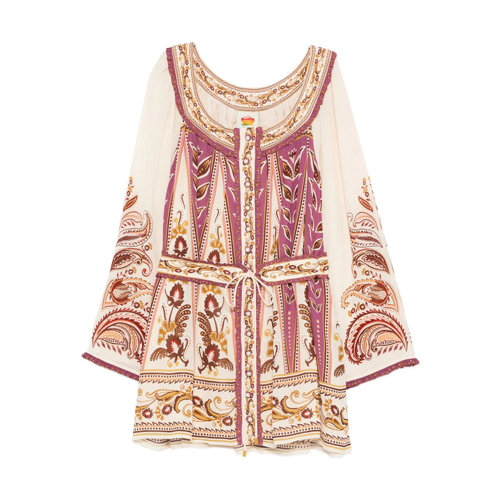 Farm Rio Dresses - Neutral, Purple | ea3417253cbad551973c019dafe10c5f39be82c4