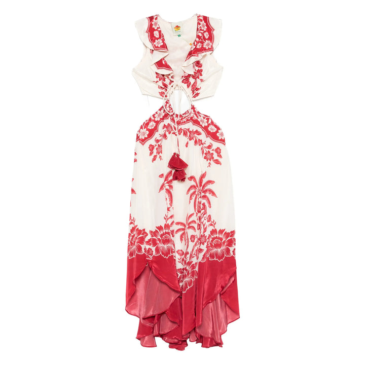 Farm Rio Dresses - Neutral, Red | 851bcbad8795ff8c794f92c7f917301c287b4abe