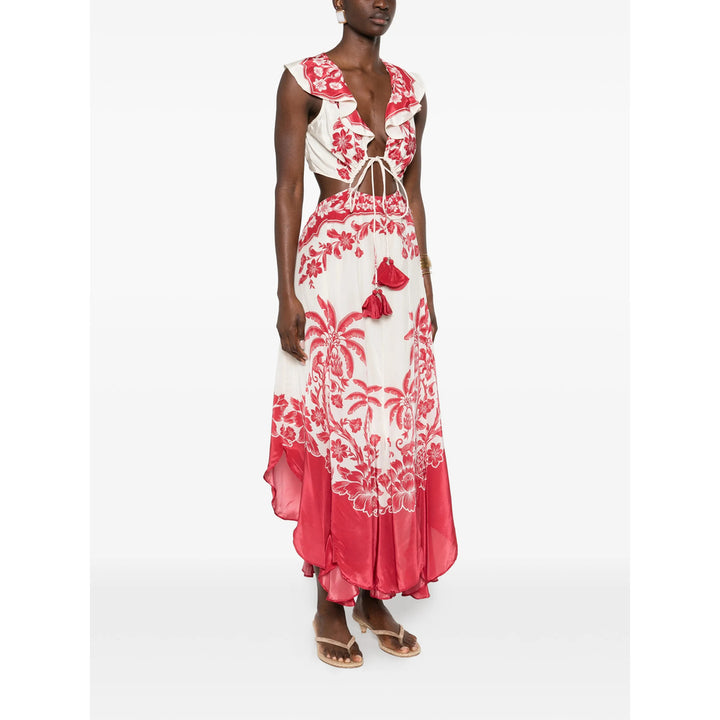 Farm Rio Dresses - Neutral, Red | 4f0715791aa96e1b846d176add80fa52c033307c