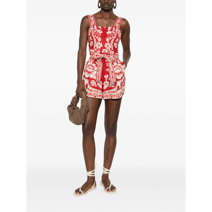 Farm Rio Dresses - Red, White | 6cfbfa51a906c001597caaa9895f9181fd9cf1c9