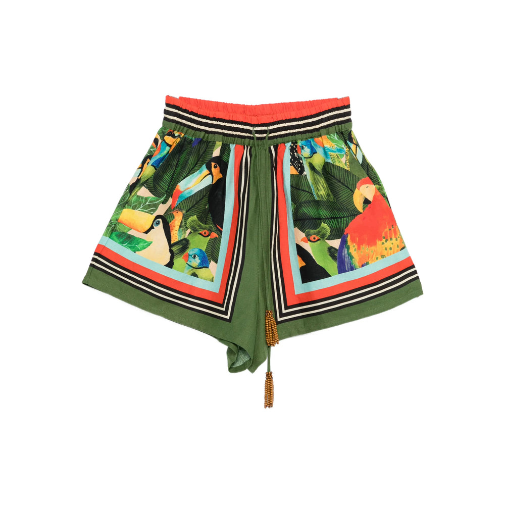 Farm Rio Shorts - Green | 1709600ff5cae97a0257a5ae9157cee8306a7962