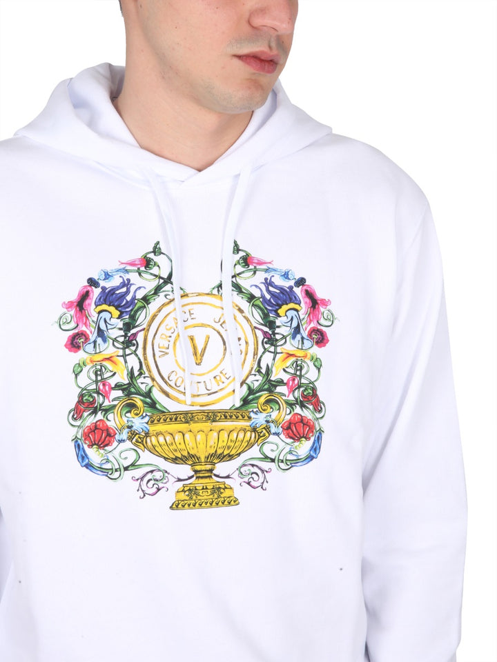 Versace Jeans Couture Sweatshirts - White | Wanan Luxury
