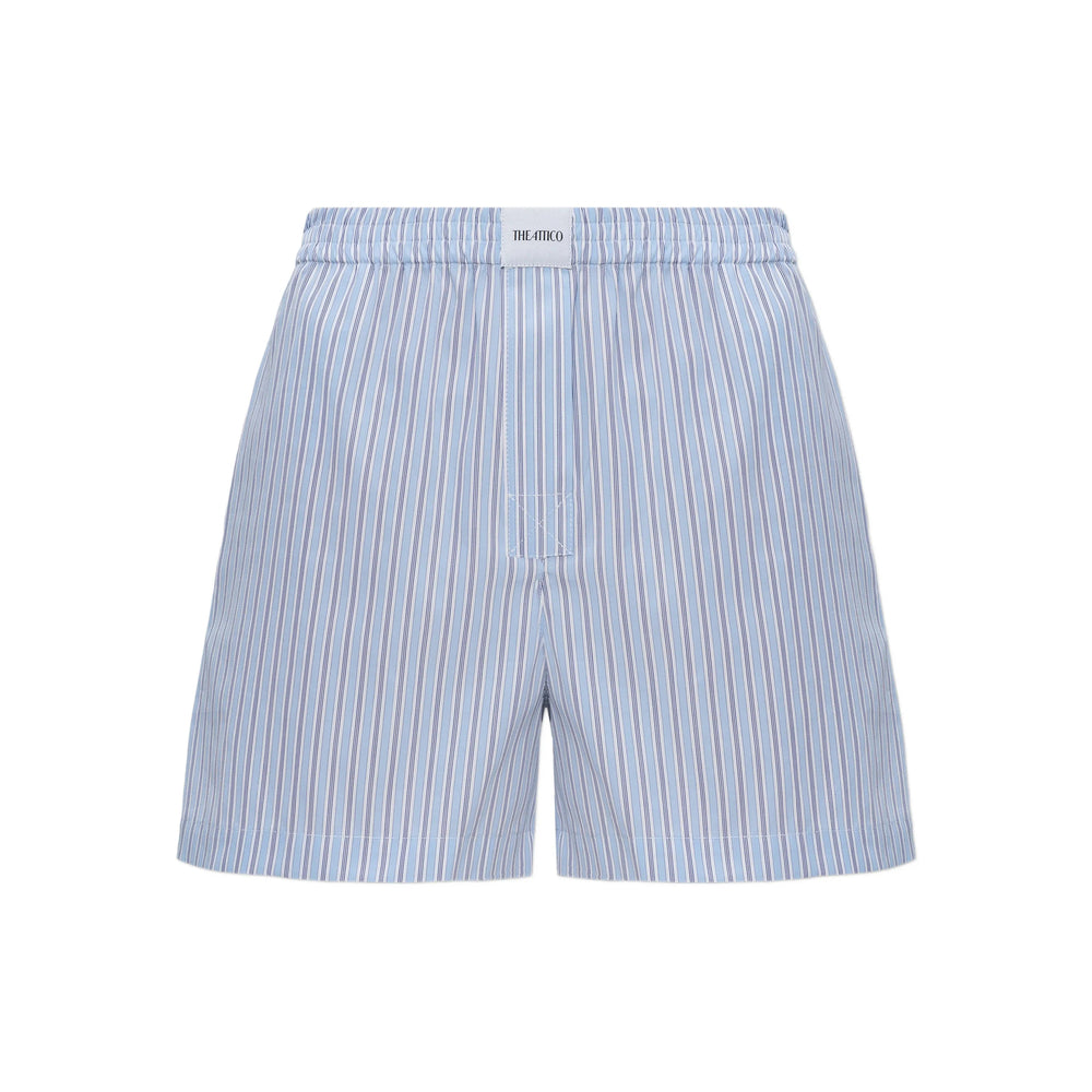 The Attico Pants - Blue, White | 918be36ee3d0f8a8b0de4c987499bf75fdbb03bb