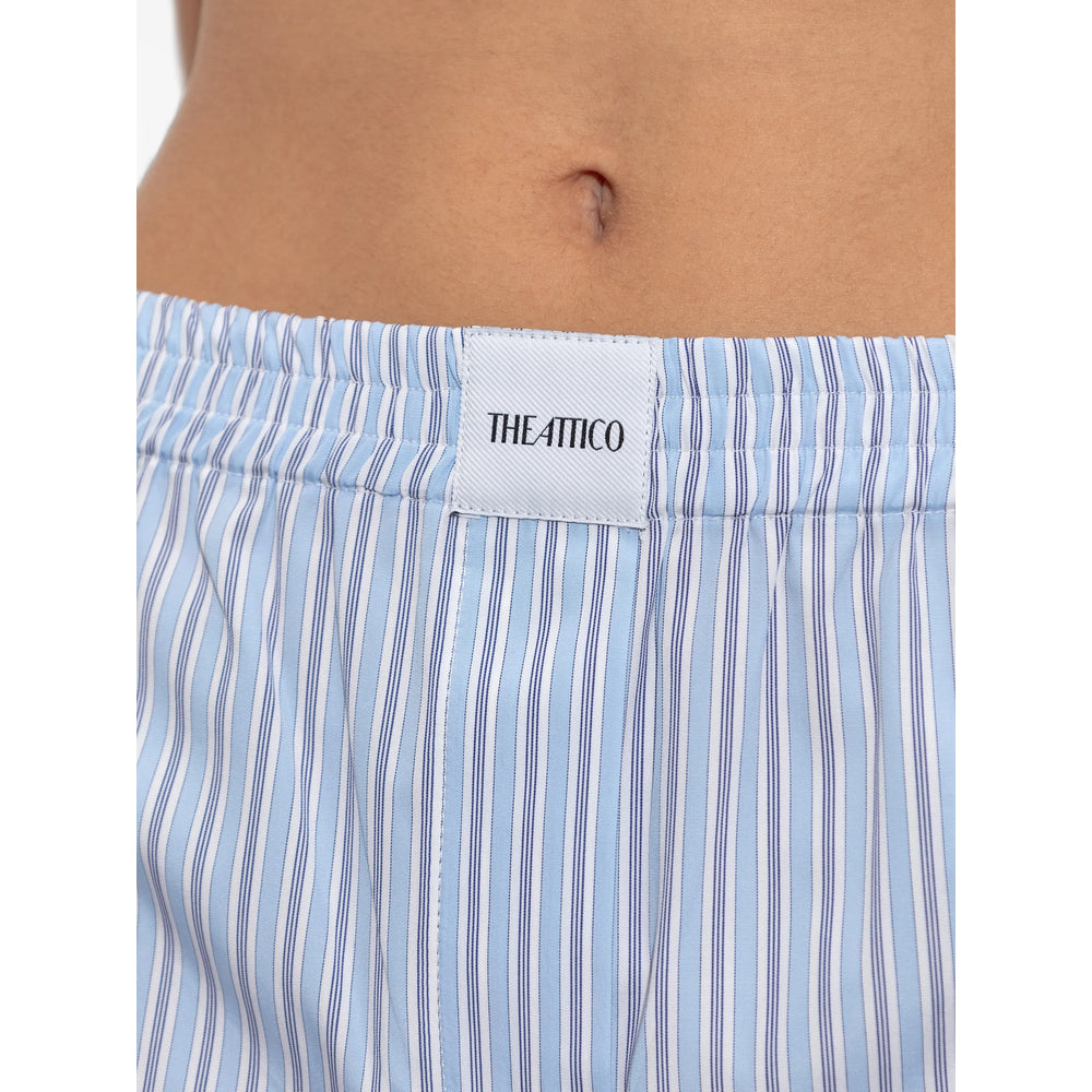 The Attico Pants - Blue, White | 98d99f4b1d9f2d381477bdb1aead5fee34c348ba