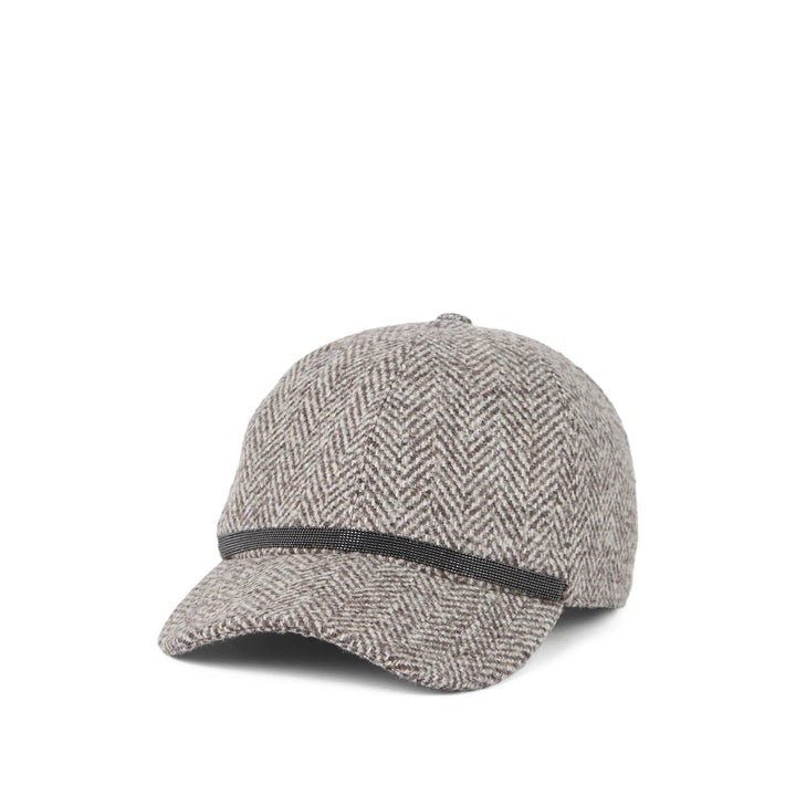 Brunello Cucinelli Caps - Brown | afabb238bcb26ecb50ca98088532f74ecb0f4c43
