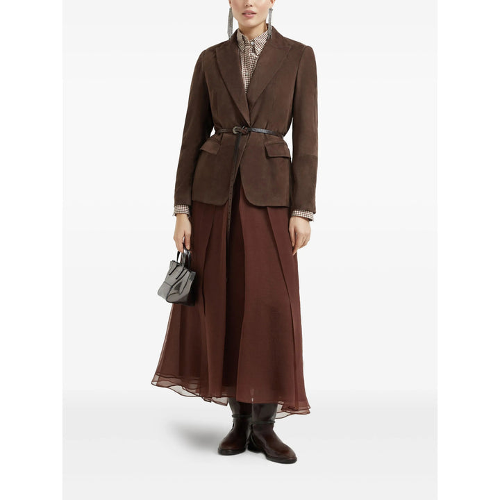 Brunello Cucinelli Skirts - Red | c9c691b1e5afba2c9f1eeedf9271f0d9b580fd2a