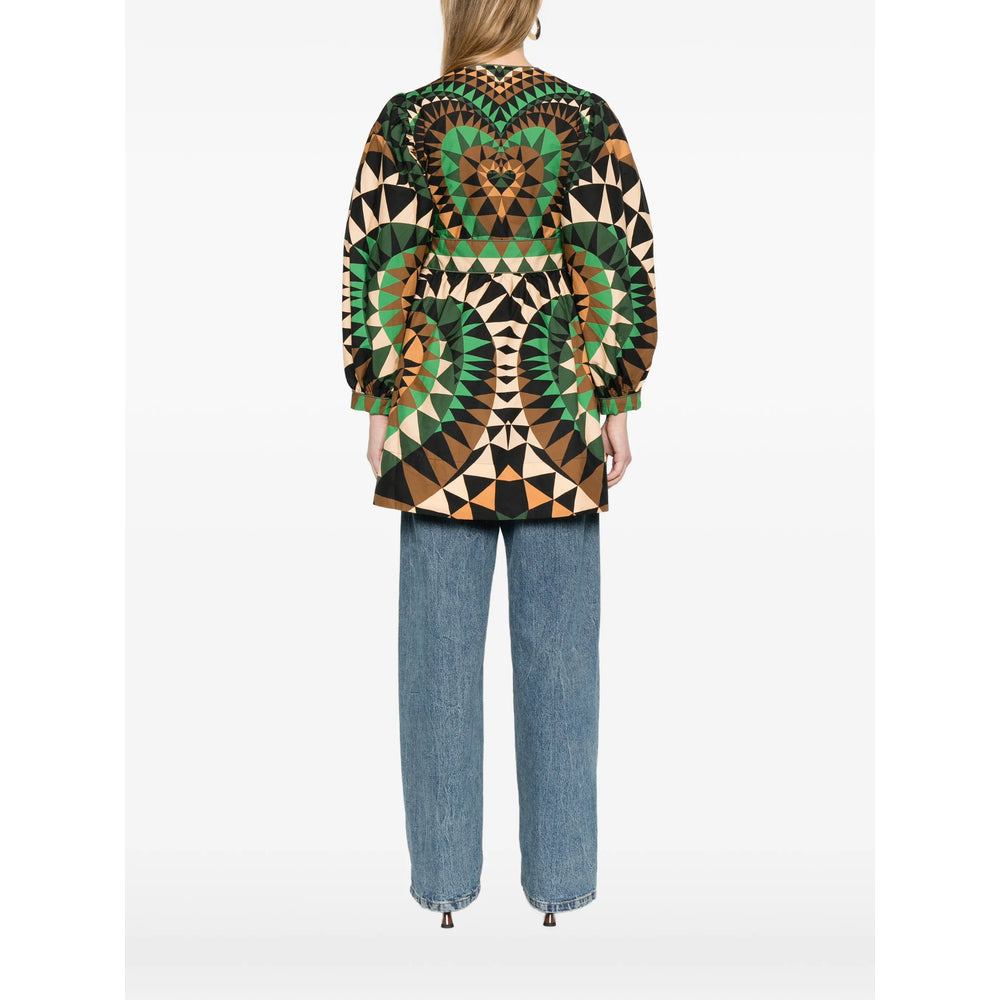 Farm Rio Shirts - Black, Green | 82e231bf9ea18aa20ba2e040e8ea4f09201c482c