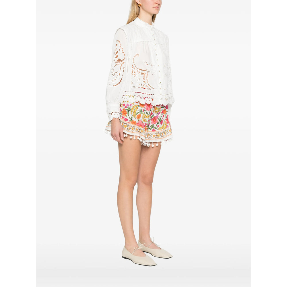 Farm Rio Shirts - White | fb56363bf4deebc2bded61e17821b03e34e3ddef