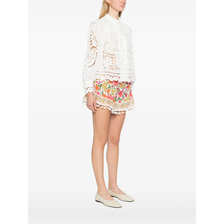 Farm Rio Shirts - White | fb56363bf4deebc2bded61e17821b03e34e3ddef