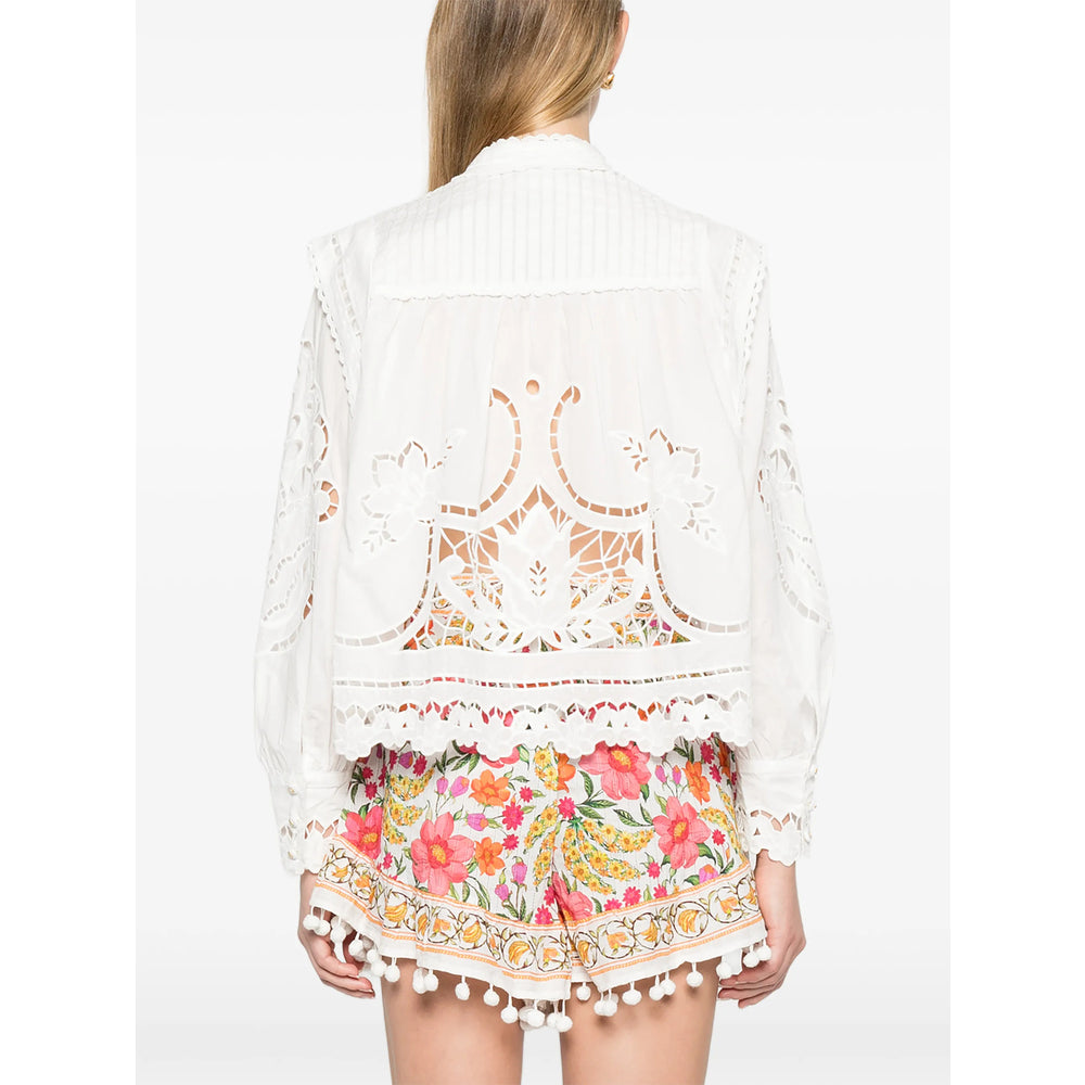 Farm Rio Shirts - White | 89535ab628a497f8dabaa7973e169252f5af9822