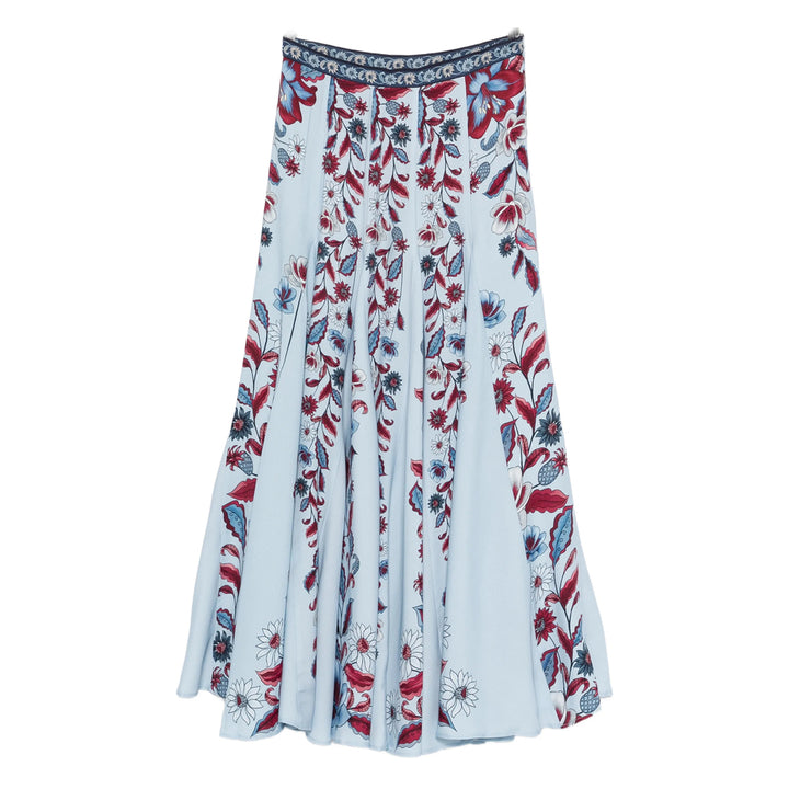 Farm Rio Skirts - Blue, Red | fda5450f2fd5a4509d61d315b55d01ef1aebdd86