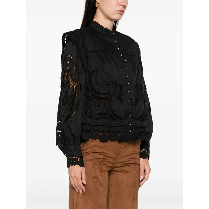 Farm Rio Shirts - Black | 47491cd187100777211731141e3af93bba3aa4bd