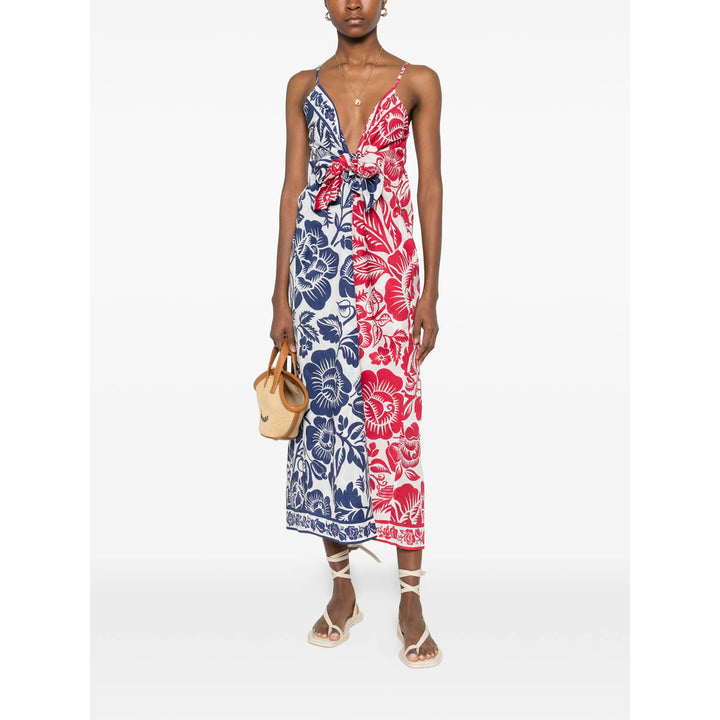 Farm Rio Dresses - White, Red | 40c62a6077d9c0ba1a3261ddbdd879da95a70615