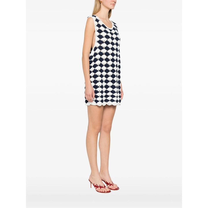 Farm Rio Tops - Blue, White | 6816bf4f0851e0c14d6cfa2c37c0850cf5b65065