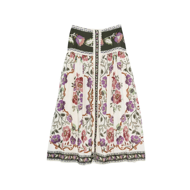 Farm Rio Skirts - Neutral, Green | ec62e06c9351444011170412353e61d835e7ceca