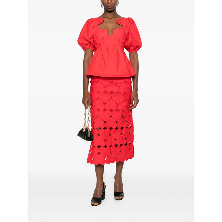 Farm Rio Skirts - Red | b0e4f43e41dcdc16d300eff3c94048f546a297ec