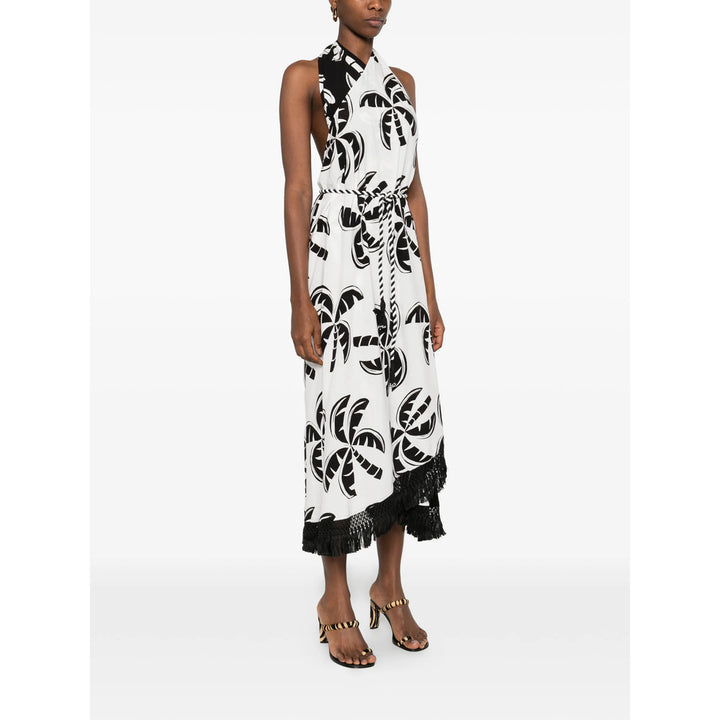 Farm Rio Dresses - White, Black | 91b0bf09ad1c40f677b2bac1b874df40e67233f9