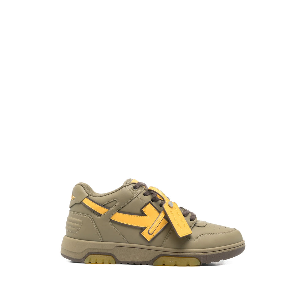 Off-White Sneakers - Green, Yellow | 993faa48433748e9ce852331ef574f1ea9727761