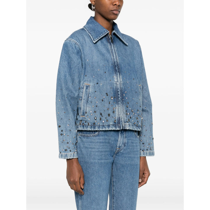 7 For All Mankind Outerwears - Blue | 0e3ac77afb8cc8e55d331594d043156a7b01f260